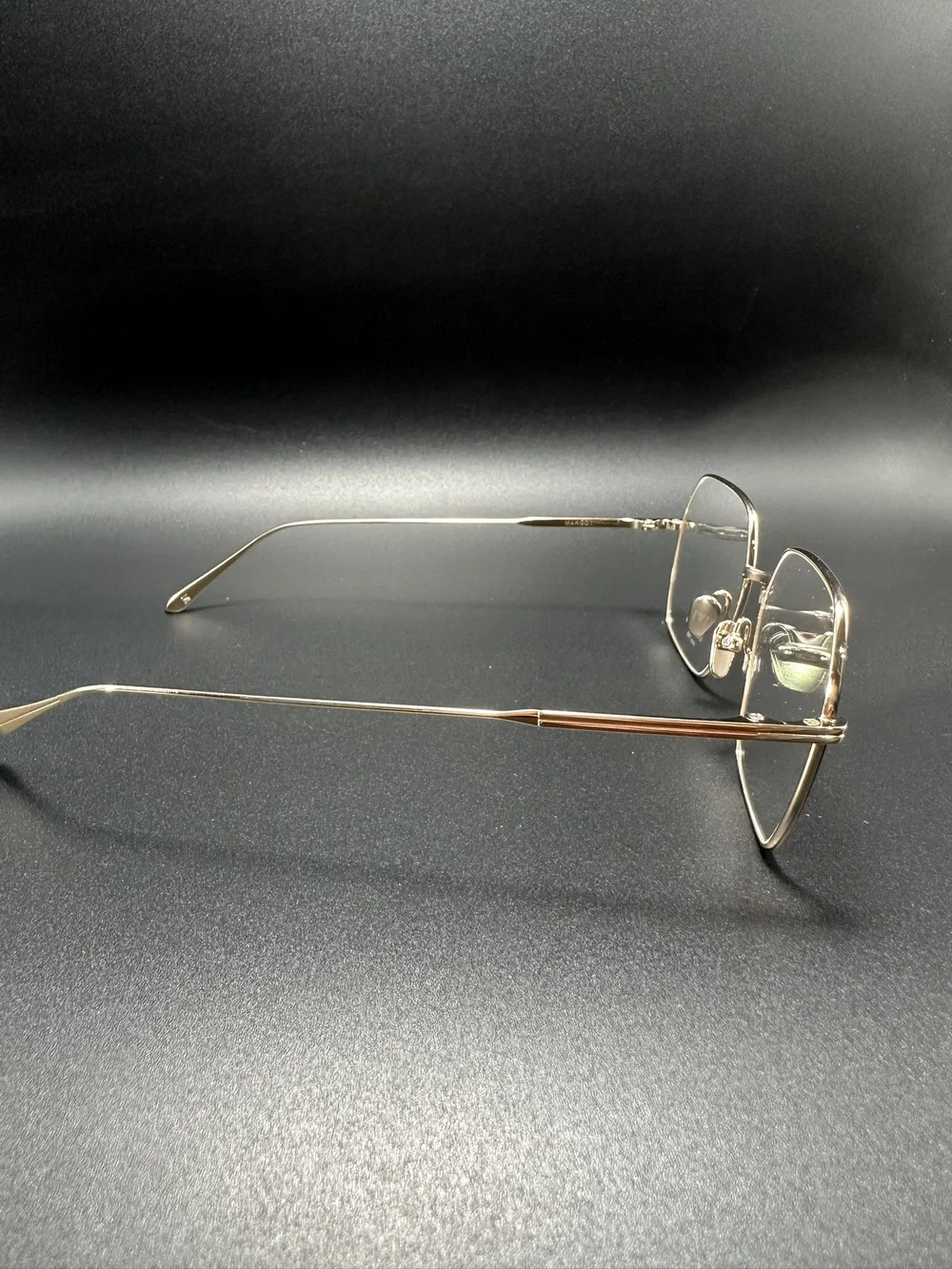 Masunaga 1905 Margot Eyewear 54-17-145 Gold Navy - Brand New